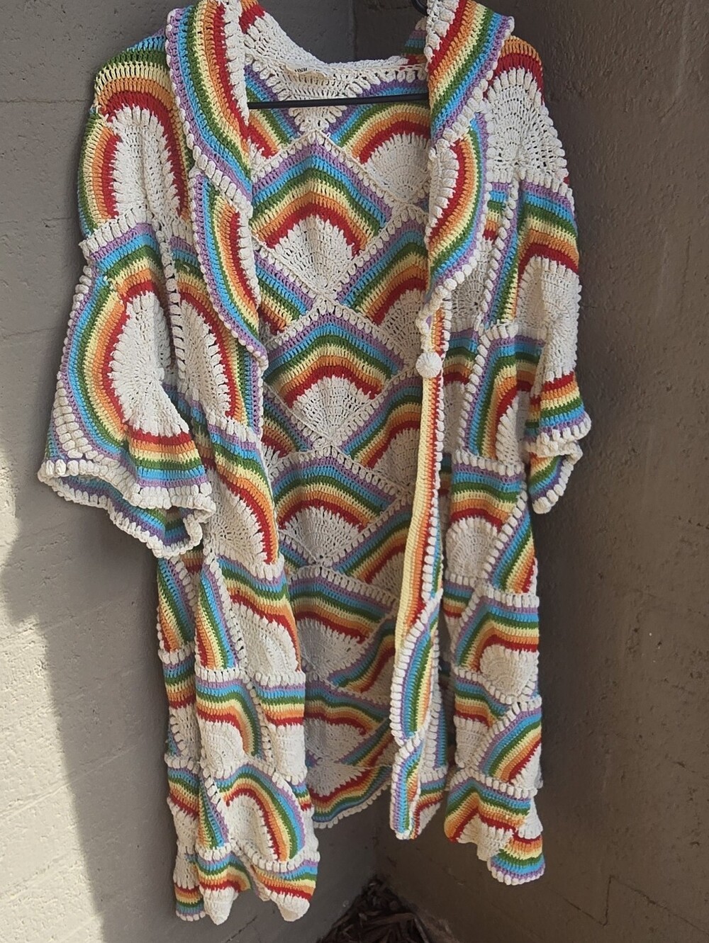 Chasing Unicorns Forever More Crochet Coat heirloom piece - Picture 17 of 17